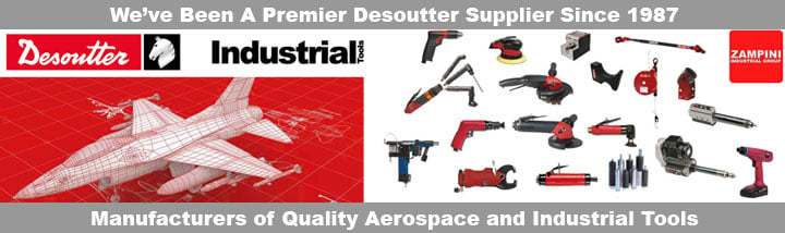 Desoutter Air and Electric Industrial Tools Banner